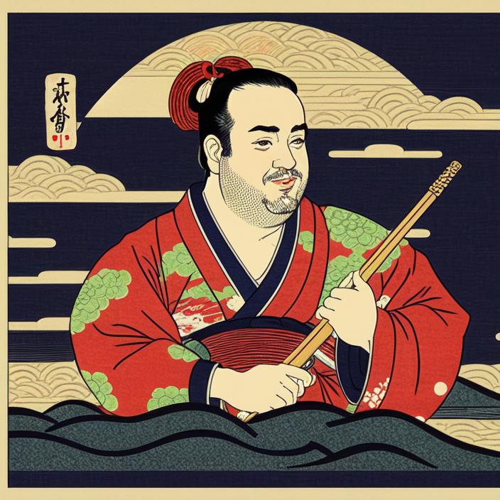 Artificial Intelligence (AI) generated image art, ..., ukiyo-e, japanese artstyle