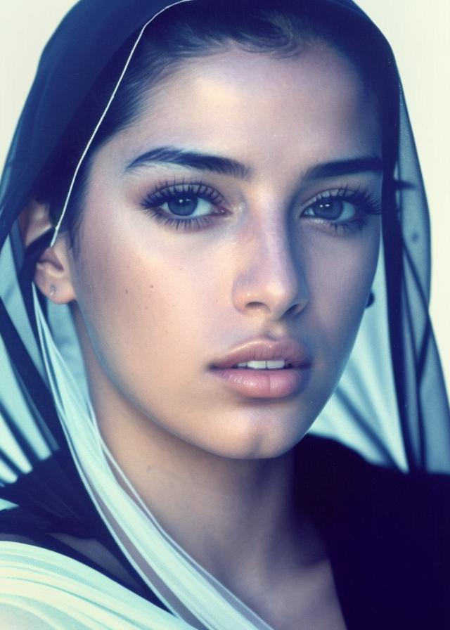 Artificial Intelligence (AI) generated image art, ..., portrait of a stunningly beautiful ghostly haunting female with a veil in soft light, depth of field, zeiss lens, detailed, symmetrical, centered, fashion photoshoot, by annie leibovitz and steve mccurry, david lazar, jimmy nelsson, breathtaking, 8 k resolution, extremely detailed, beautiful, establishing shot, artistic, hyperrealistic, beautiful face, octane render