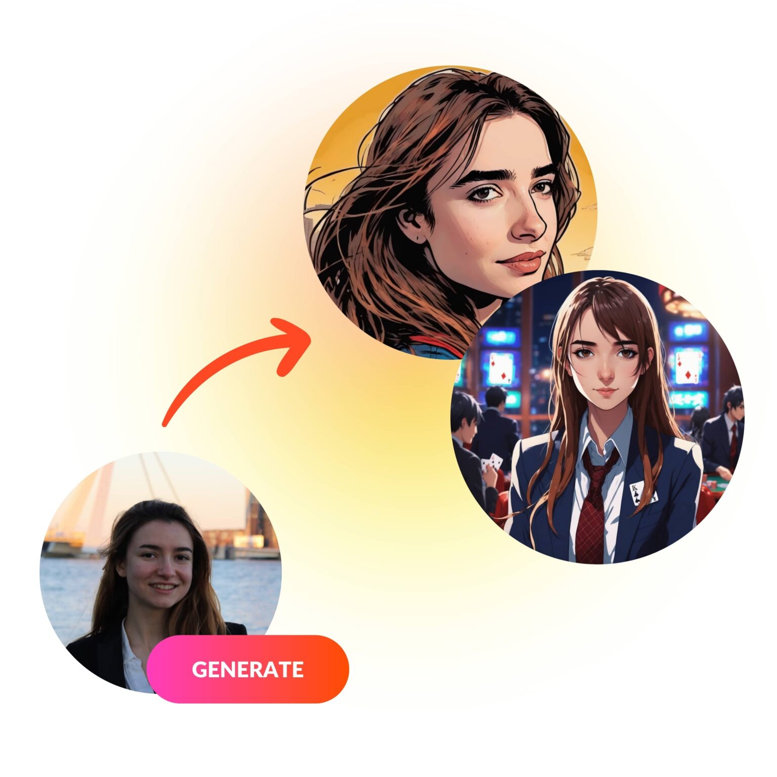 Comic AI Portrait Generator - ImagineMe