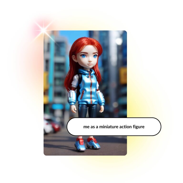 3d action figure of yourself ai generator