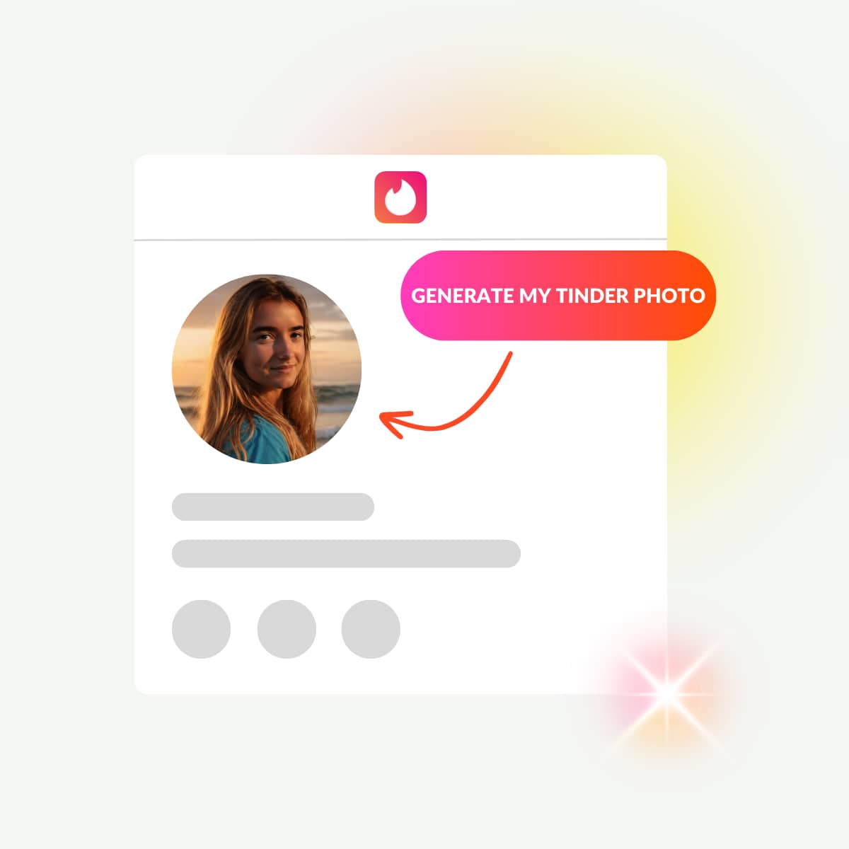 Generate Tinder Profile Picture with ImagineMe
