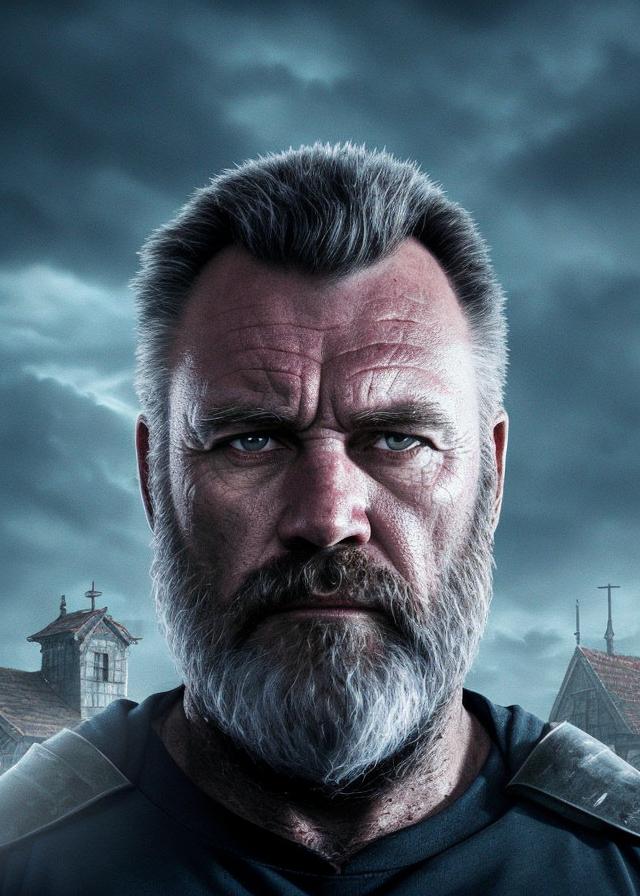 Artificial Intelligence (AI) generated image art, person portrait, dark nurse hero, in apocalypse, on top of roof, highly detailed, sharp focus, 4k, concept art